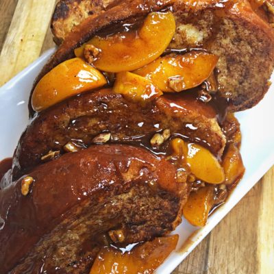 Peach Cobbler French Toast Recipe