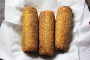 fried corn on the cob