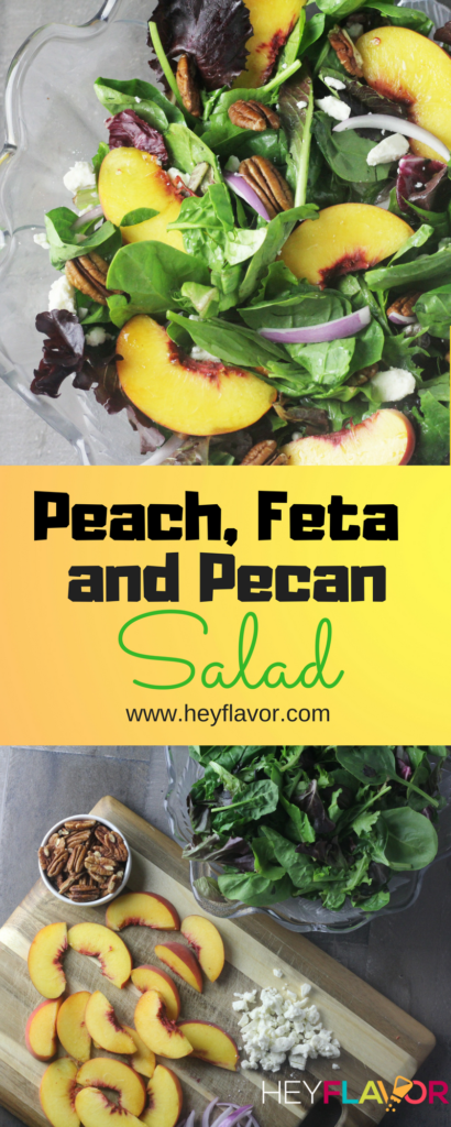 Peach Feta Salad