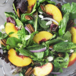 Peach, Feta and Pecan Salad Recipe